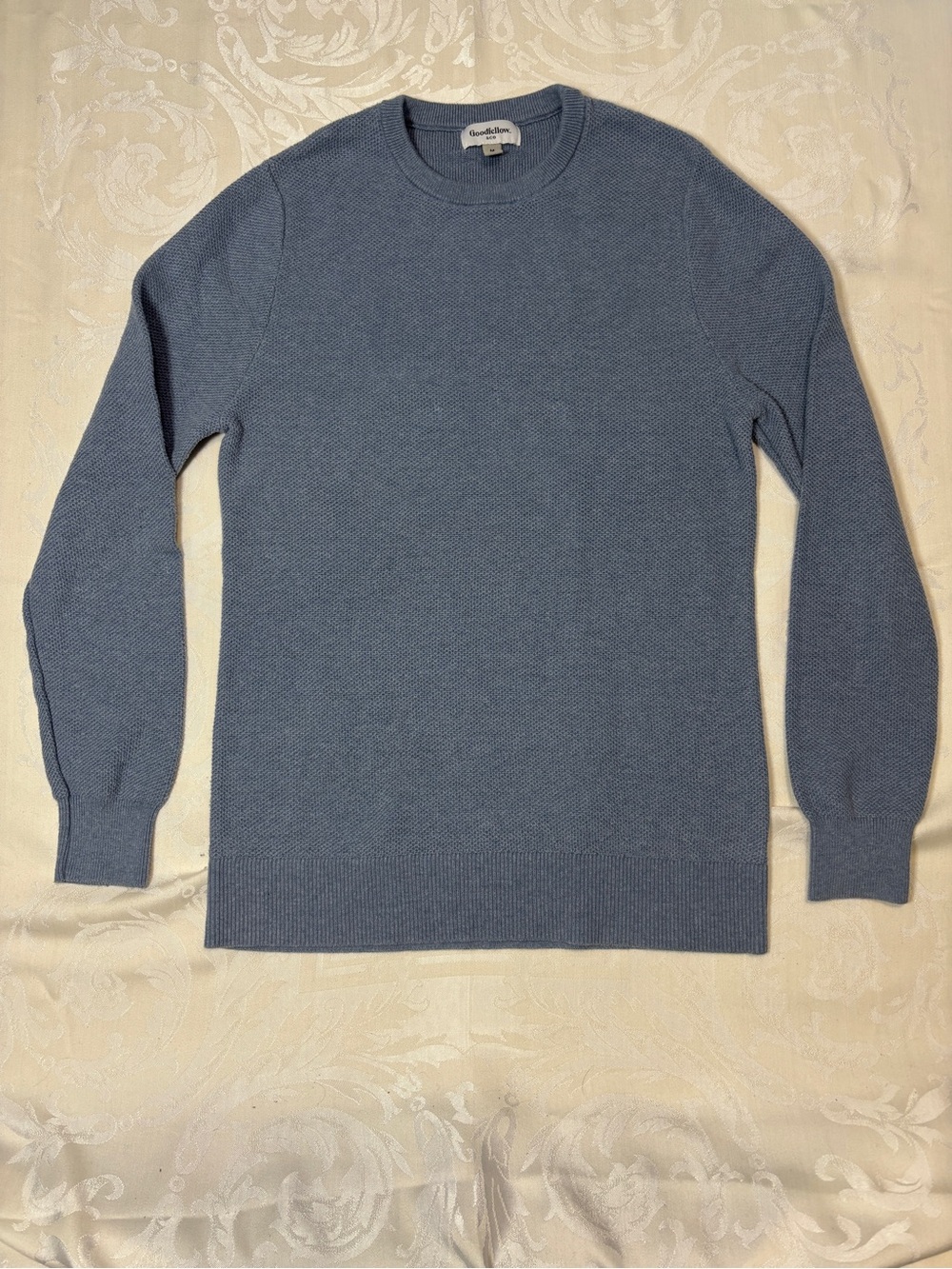 Goodfellow & Co Men's Crewneck Sweater - Dusty Blue